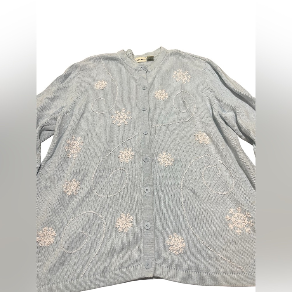 Cherokee Women’s Button Front Cardigan Sweater